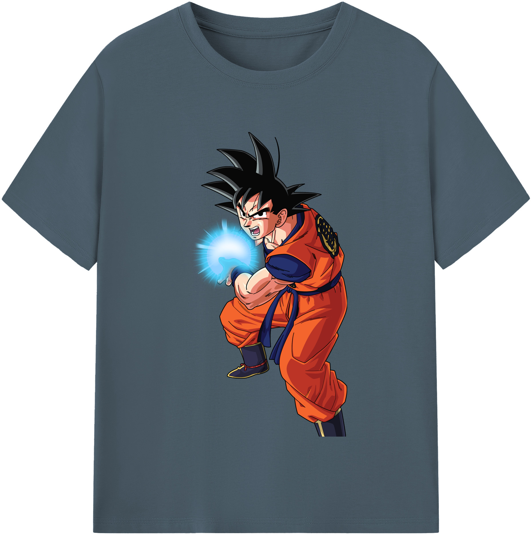 （画像用） ドラゴンボール 孫悟空（そん ごくう）Son Goku カカロット DRAGON BALL Kakarotto 綿100％半袖Tシャツ（フロントプリント）